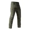 Calças Táticas Ix5 Masculinas para Uso Externo Corte Amplo Múltiplos Bolsos Resistentes ao Desgaste Calças para Tarefas Especiais Calças de Trabalho Masculinas Multiuso Camuflagem Cp