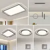 Luz de techo LED de espectro completo que protege los ojos para toda la casa, sala de estar, dormitorio, accesorios de iluminación Zhongshan, modernos y sencillos