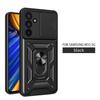 Adequado para Capa de Celular Samsung M56 com Janela Deslizante C55 Cobertura Total M54 Suporte de Anel M23 Anti-Queda F23 Capa Protetora