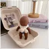 Natasha 14cm Ropa para Muñeca Pequeña Negra Artículo Popular de Celebridad de Internet Ropa para Muñeca Alivio del Estrés Ropa Natasha Suéter Pijama