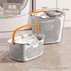 Cesta de Almacenamiento para el Hogar Suministros para Dormitorio Ropa Sucia Ropa Artículos Varios Juguetes Cesta de Almacenamiento para Snacks Tienda Pequeña Diaria