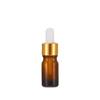 Botellas Marrones para Aceites Esenciales de 30 ml al por Mayor, Botellas de Vidrio con Gotero de 10 ml, Botellas de Vidrio Marrón de 50 ml, Materiales de Embalaje de 20 ml