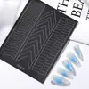 Pegatinas para Manicura Estilo Francés Spray Hueco, Pegatinas de Plantilla Francesa Versátiles para Salones de Uñas, Estilo Fs al por Mayor