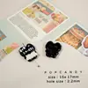 Gatito Lindo con Falda Dibujo Animado Cuentas Sueltas Accesorios de Aleación Material Creativo Colgante Cadena para Celular Joyería DIY Niña