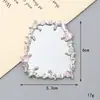 2025 Novo Espelho de Coração DIY Acessórios de Joias para Celular Diamante Pérola Flor Lente Materiais de Beleza para Celular