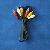 Cable de audio directo de fábrica Cable AV Seis cabezas Cable paralelo triple Cable para decodificador de DVD Cable de tres a tres seis cabezas Cable RCA