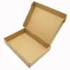 Cajas de avión de alta gama personalizadas en color natural para juguetes, ropa interior, ropa, calcetines, cosméticos y cajas de papel plegables para envío