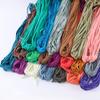 48 Lingotes 9 MM Cor Algodão Oco Corda Plana Calças Esportivas Casuais Cintura Cordão Calças Corda Camisola Chapéu Corda
