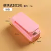 Mini seladora para uso doméstico, clipe selador portátil para conservação de lanches, ferramenta magnética multifuncional para selar e conservar alimentos