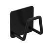 Escurridor de Esponjas Acero Inoxidable Montado en Pared Sin Perforaciones Cubierta para Fregadero Estante de Almacenamiento de Bolas de Acero Estante de Almacenamiento para Suministros de Cocina