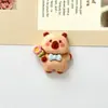 Novos Acessórios Urso Kapi Barra Resina DIY Chaveiro Artesanal Capa para Celular Caneta com Contas Material