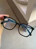 Gafas Lingguang Monturas de Acetato Estilo Pequeña Fragancia 3469 3413 3392 3438 Montura Negra Lisa Mismo Estilo Gafas de Moda Sin Graduación