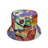 Gorra de béisbol de moda europea y americana transfronteriza para mujer, graffiti de dibujos animados hip-hop, sombrero de pescador, sombrero para el sol, comercio exterior