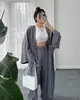 Conjunto de dos piezas de otoño nuevo para mujer: top con textura plisada + pantalones rectos casuales, estación independiente transfronteriza europea y americana 2023