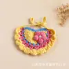 Baberos de Moda para Mascotas Accesorios para Gatos y Perros Collar Decoración de Cuello Moderna y Linda Suministros para Baberos Decoración