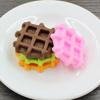 Modelo de comida de simulación waffles muffins galletas falsas postre occidental suministros para exhibición de escaparate accesorios de película