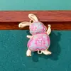 Chaveiro Pingente Brocado Canção Coelho de Jade Correndo Ornamento Festival do Meio Outono Bordado Tecido Brocado Canção DIY Acessórios Broche Hanfu Atacado
