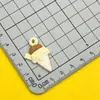 Pegamento Suave de PVC Dulce Artificial Pastel de Cumpleaños DIY Horquilla para el Cabello para Niños Pegamento en Crema Material Decorativo Papelería Caja de Joyería
