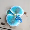 Orquídea Phalaenopsis Flor Cabeza Ramillete Flor de Regalo Pasador de Flor Cabeza de Flor Flor Artificial DIY