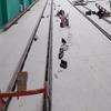 Placa de Cruce de Goma para Minería P50 para Paso a Nivel de Ferrocarril de Suministro Recto, Placa de Cruce de Goma Resistente al Desgaste y a la Corrosión