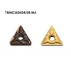 Tnmg160404/08C Directo del Fabricante Herramienta de Torneado CNC Insertos de Corte Interno y Externo Carburo Recubrimiento Doble Cara