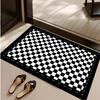 Alfombrilla de baño para uso doméstico, antideslizante, resistente a las manchas, absorbente y de secado rápido, con diatomeas.