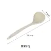 Colher de Sopa de Palha de Trigo Transfronteiriça Atacado Utensílio Doméstico com Cabo Longo Espessado Colher para Panela Quente Utensílios de Cozinha Concha de Sopa Colher para Mingau