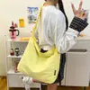 2025 Bolso Nuevo de Gran Capacidad Bolso Casual para Mujer Plegado con Cordón Bolso de Hombro para el Trabajo Bolso Cruzado Bolso Versátil
