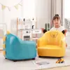Sofá Infantil Assento de Bebê Sofá Fofo Mini Individual Desenho Animado Pequeno Sofá Menina Princesa Preguiçoso Sofá Cadeira