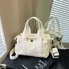 Nova Bolsa de Mão Impermeável de Nylon Estilo Japonês para Mulheres 2026, Versátil de Alta Qualidade, Tendência Casual, Bolsa de Ombro Transversal