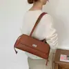 Bolsa feminina com padrão de losangos, novo modelo de outono 2026, bolsa de ombro e axila de grande capacidade, nicho de luxo leve de alta qualidade para o dia a dia