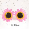 Gafas de Cumpleaños Libro Rojo Pequeño Tono de Sacudida Misma Fiesta Divertidos Accesorios para Fotos Horneado de Pastel Feliz Decoración para Selfies