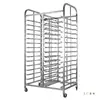 Rack Espesso de Aço Inoxidável para Assar Bandejas Multicamadas Removível e Removível para Assar Bolo Pão Rack Bandeja de Geladeira