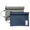 Bolsa de mão bolsa de arquivo zíper a4 Alunos do Ensino Fundamental bolsa de matéria classificada lona escritório masculina e feminina bolsa de armazenamento de informações