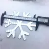 Metal Grande Floco de Neve Decoração Arranjo Enfeites Pingente Adereços Decorações de Halloween Lanterna de Abóbora Cena Suspensa
