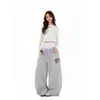 Pantalones Largos Deportivos Casuales de Pierna Recta Sueltos de Algodón Puro Estilo Americano para Adolescentes, Novedad Verano 2026, Primavera y Otoño