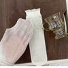 Calcetines de media caña encaje verano delgados calcetines de rizo de oreja de madera primavera y verano calcetines de seda helada para mujer deportivos transpirables al por mayor