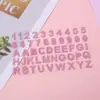 Pegatinas de Polvo Dorado Brillante, Pegatinas de Números, Pegatinas de Letras, Stock Listo del Fabricante al Por Mayor, Por Mayor de Amazon, Comercio Electrónico Transfronterizo DIY