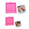 Chaveiro Pingente Placa de Identificação Molde de Silicone Pingente de Placa de Identificação DIY Resina Epóxi Molde Epóxi de Cristal