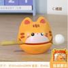 Pez de madera pequeño golpeador lindo portátil descompresión oficina meditación decoración estudiante divertido instrumento de percusión juguete regalo femenino