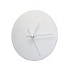 Reloj de Pared Redondo de Vidrio Templado para Sublimación Creativo Recubrimiento en Blanco Impresión Transferencia Térmica Reloj de Vidrio Templado