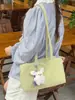 Bolso de hombro minimalista transfronterizo de nailon, ligero y de gran capacidad, adecuado para el trabajo, un bolso tote fresco y casual para el uso diario, y un bolso versátil para llevar debajo del brazo
