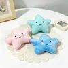 Juguete de peluche para mascotas con forma de estrella de cinco puntas, interactivo, duradero, con sonido, alivia el aburrimiento, limpia los dientes, suministros para perros al por mayor