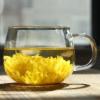 Taza de té, taza de separación de té, taza de té de vidrio con tapa, filtro de té transparente resistente al calor, taza para beber de oficina