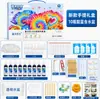 Pigmento Tie-dye Kit de Materiais DIY Conjunto Jardim de Infância Bolsa de Lona Tie-dye Artesanal Lenço Quadrado Pequeno Ferramentas Conjunto Completo Outros