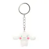Llavero de Goma Blanda de Dibujos Animados Kuromi Pochacco My Melody Llavero Conejo Espacial Colgante para Bolsa