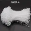 Cuerda para Etiquetas, Cuerda para Colgar, Hilo para Etiquetas para Ropa y Zapatos, Marca Redonda Transparente, Cuerda Tejida a Mano, Hebilla Madre, Hilo Adhesivo, Metabo de Mano