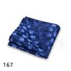 Pañuelo de Bolsillo Cuadrado Pequeño Jacquard de Poliéster para Traje de Hombre Moda Británica Patrón Roto Pañuelo de Bolsillo en Stock