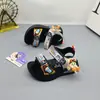 Sandalias de verano nuevas para niños en stock, zapatos para niños pequeños que se iluminan, sandalias para niños con suelas de poliuretano, sandalias para niños