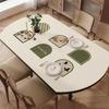 Mantel Ovalado para Mesa de Comedor Impermeable y a Prueba de Aceite Mantel sin Lavado 2025 Nuevo Lujo Accesible Gama Alta Mantel Ovalado para Mesa